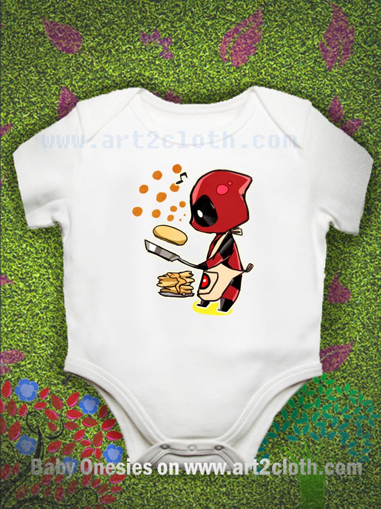 deadpool baby girl clothes