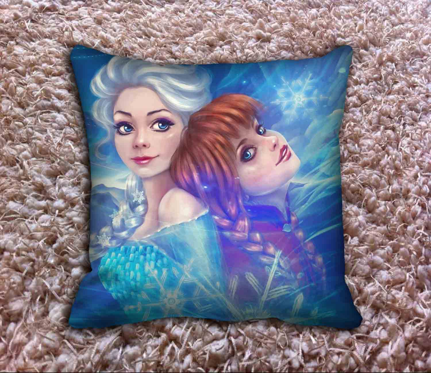 Disney Frozen Anna Elsa Pillow Covers | art2cloth