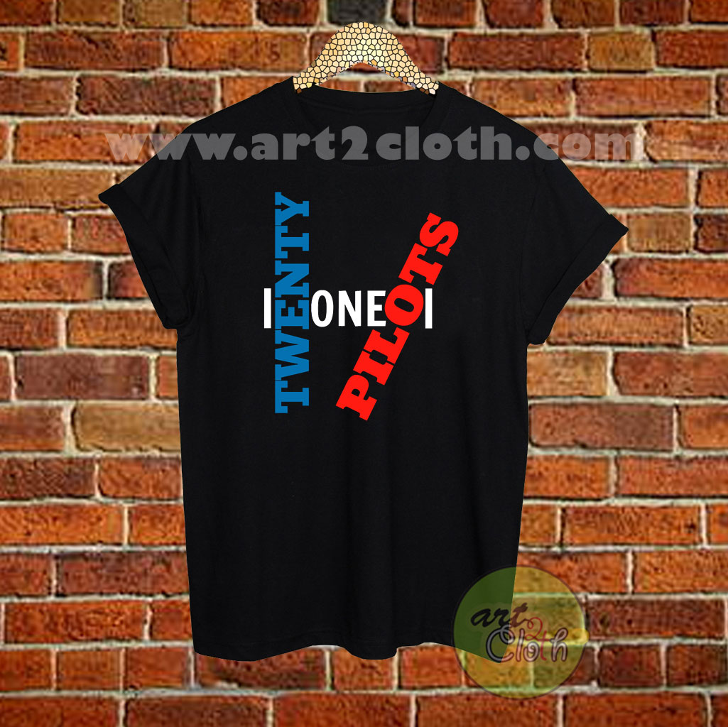 twenty one pilots blue shirt