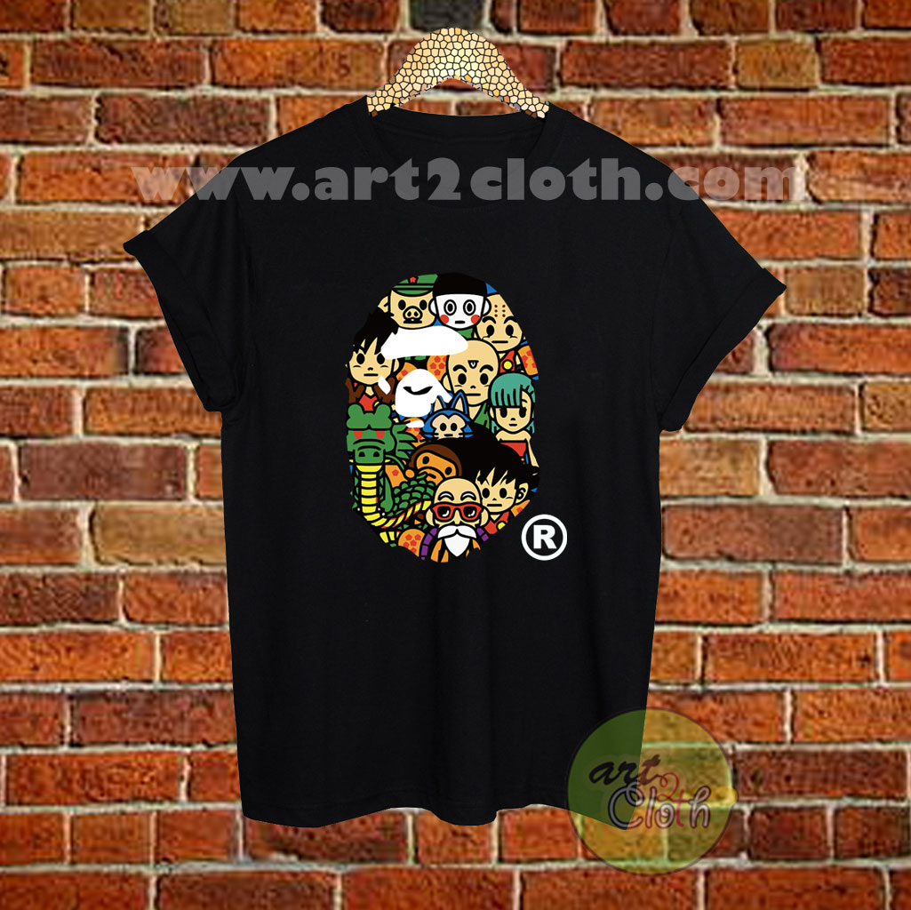 bape anime shirt
