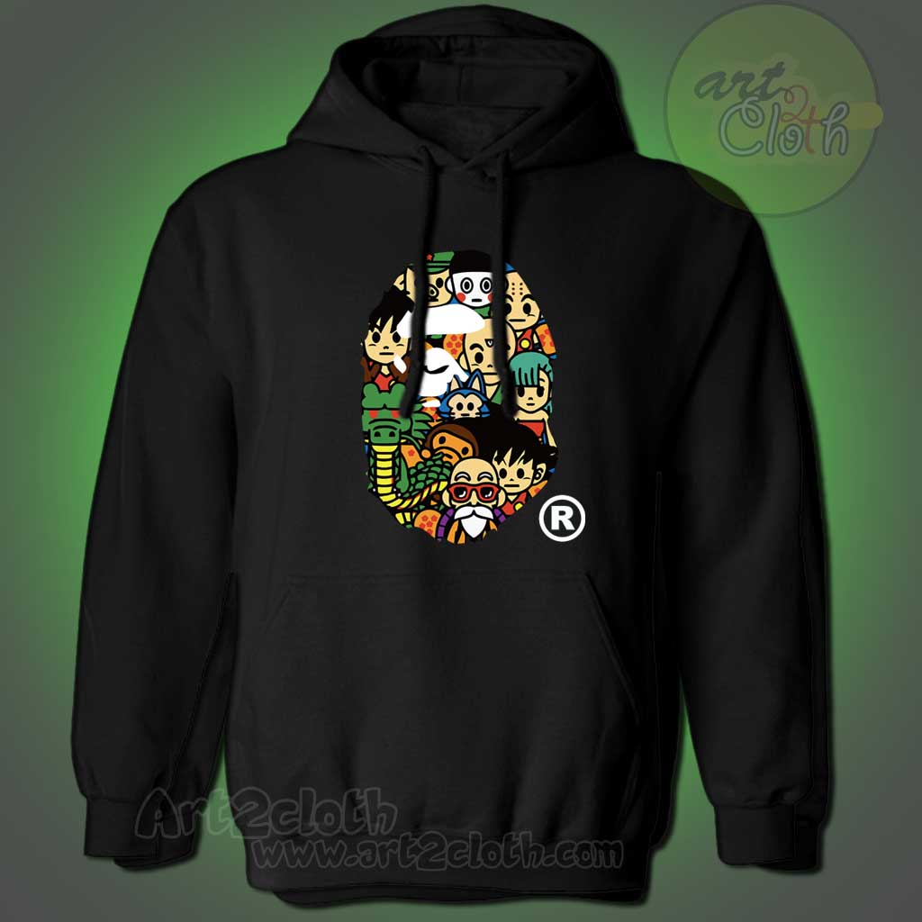 bape anime shirt
