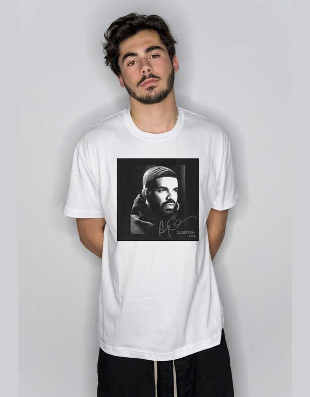 drake scorpion tee