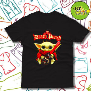 Baby Yoda hug guitar Five Finger Death Punch T Shirt