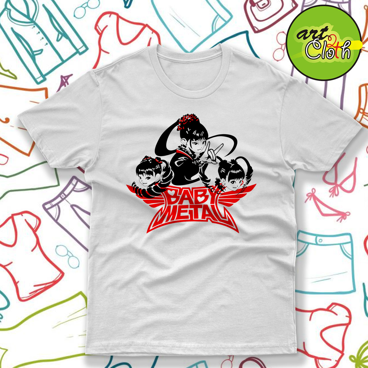 Babymetal Fox Karate T Shirt