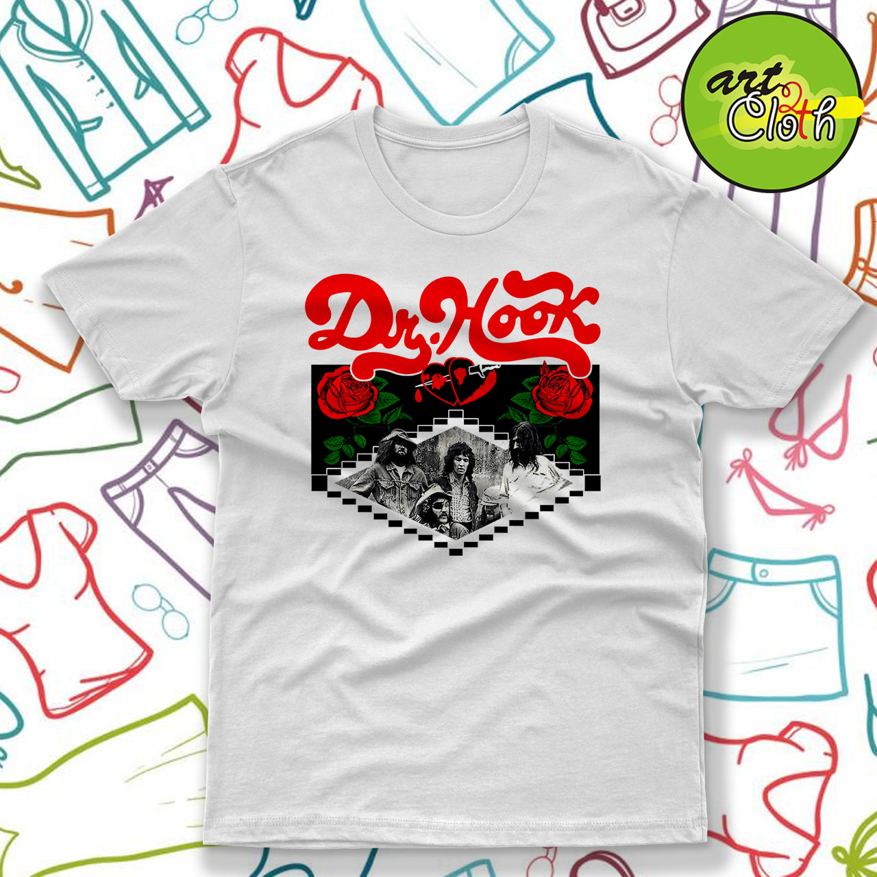 Dr Hook The Medicine Show T Shirt