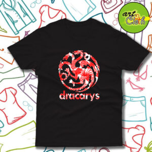Dracarys Flower T Shirt
