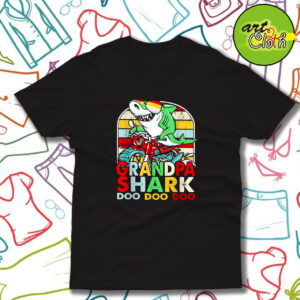 Grandpa Shark Doo Doo Doo T Shirt