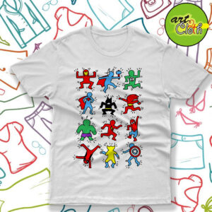 Haring Heroes T Shirt