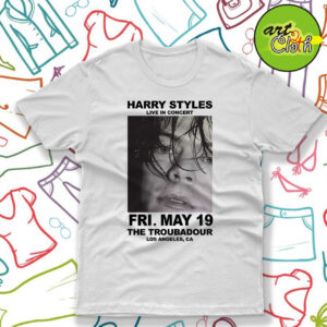 Harry Styles Live in Concert The Troubadour T Shirt