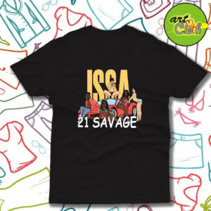 Issa Blanc 21 Savage T Shirt