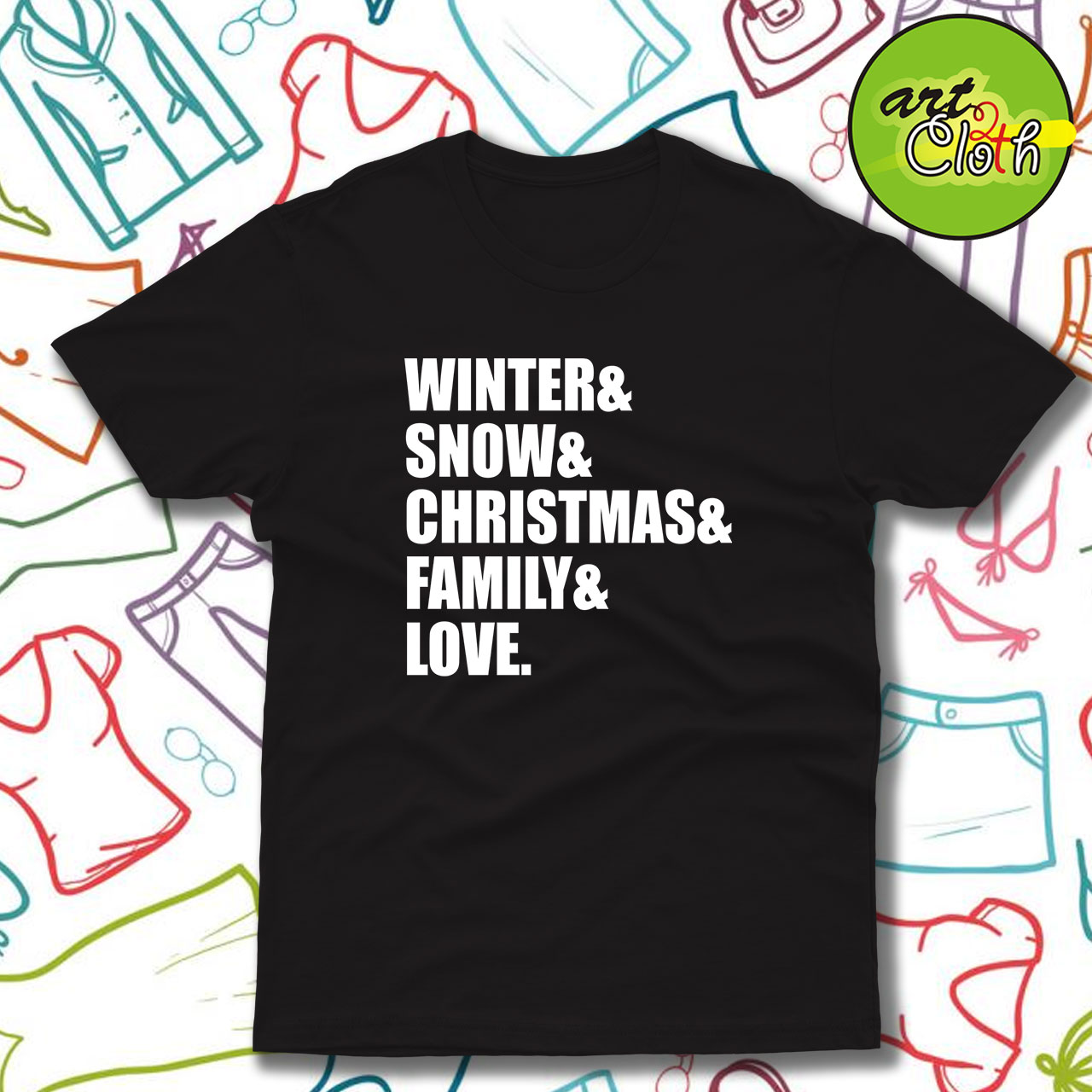family love christmas T Shirt