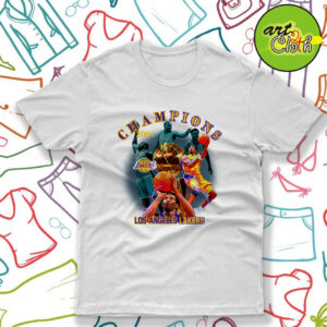 2001 Lakers Championship Vintage T Shirt