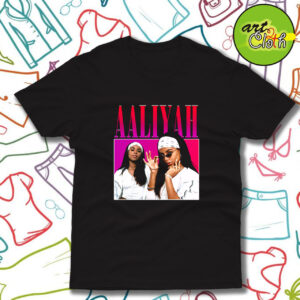 Aaliyah Vintage Retro T Shirt