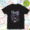 Gengar Pokemon Havy Metal T Shirt
