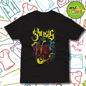 Ghosts Pac Man Havy Metal T Shirt