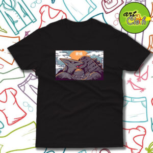 Kaiju Kiss Godzilla T Shirt