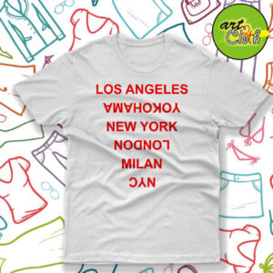Los Angeles Yokohama New York London T Shirt