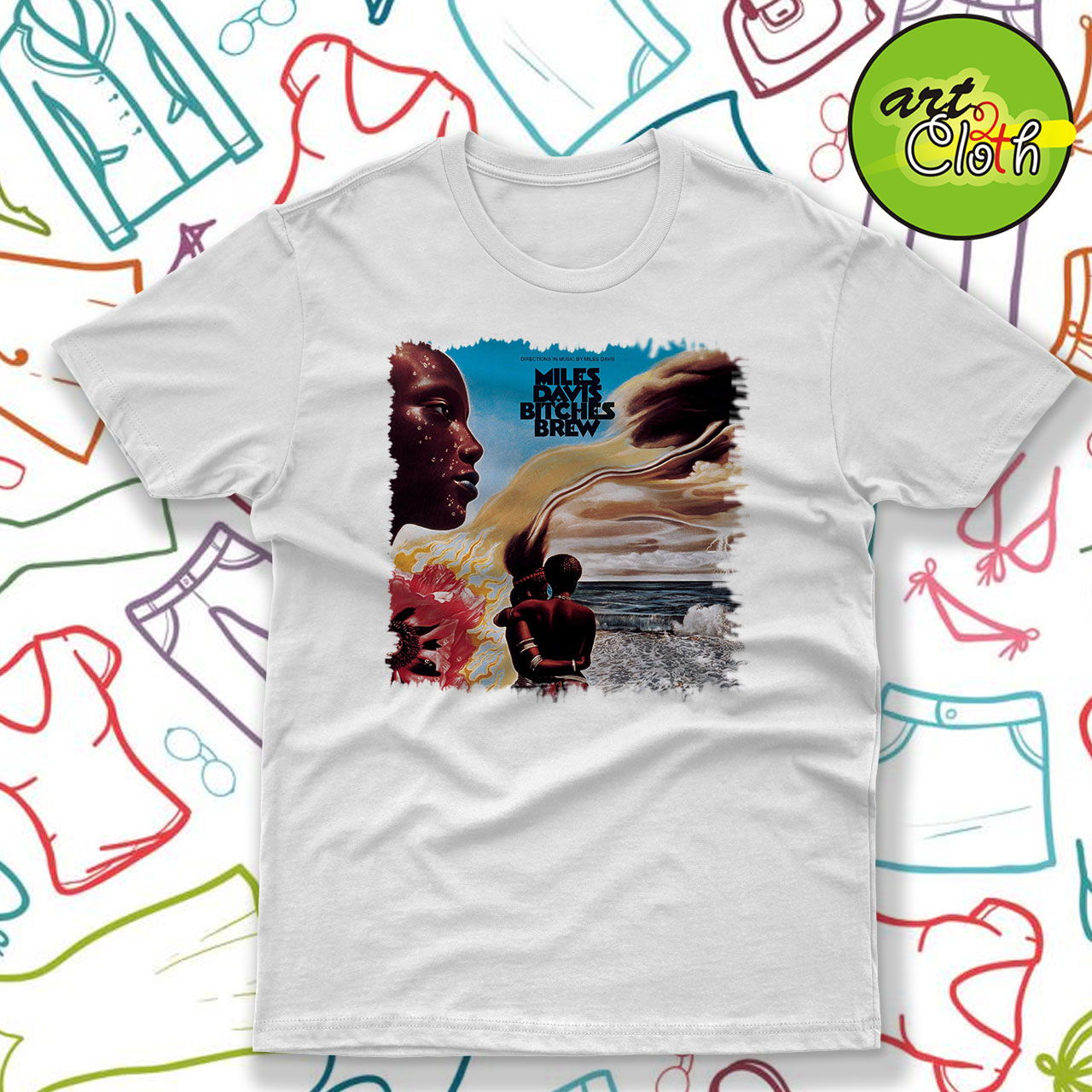 Miles Davis Bitches Brew T Shirt