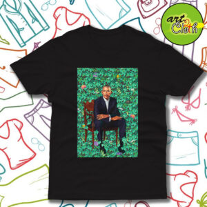 Obama Portraits Blend Paint T Shirt