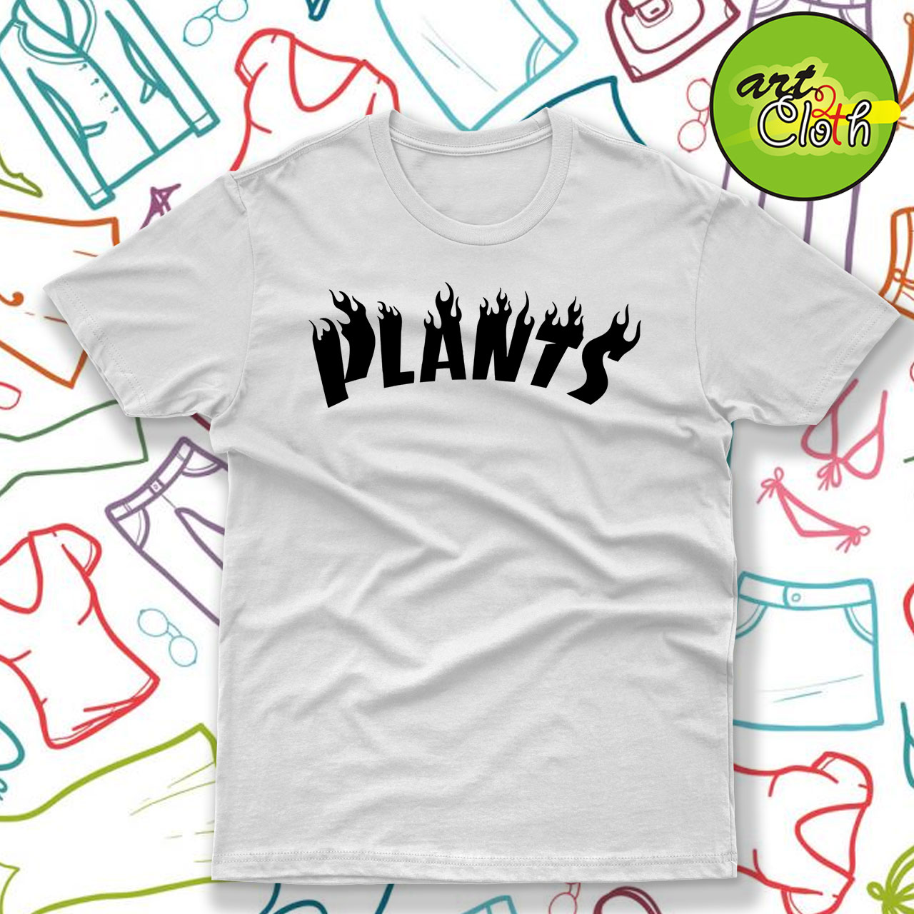 Plant Flame T Shirt