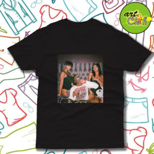 Playboi Carti Rapper Smoke and Girl T Shirt