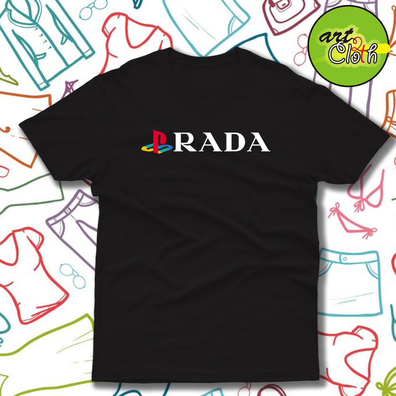 Playstation Prada T Shirt