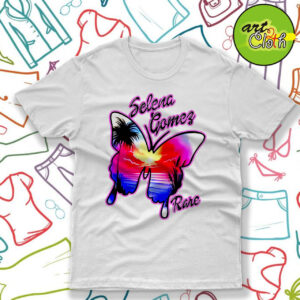 RARE Butterfly Selena Gomez T Shirt