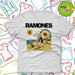 Ramones Rockaway Beach T Shirt