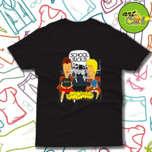 School Sucks Beavis T Shirt
