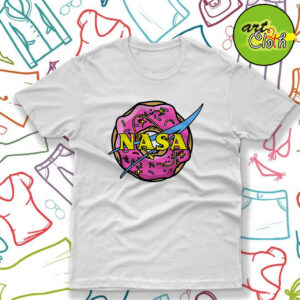 Simpsons Donut Nasa Symbol T Shirt