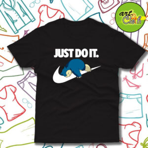 Snorlax Pokemon Just Do It Unisex Hoodie T Shirt