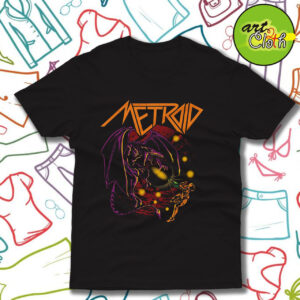 Space Dragon Havy Metal T Shirt