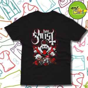 Super Mario Ghost Boo Havy Metal T Shirt