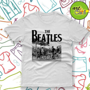The Beatles Bicycle T Shirt