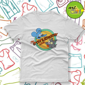 The Simpsons Itchy and Scratchy Show T Shirt