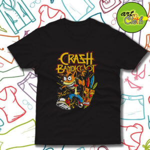 Thrash Crash Bandicoot Havy Metal T Shirt