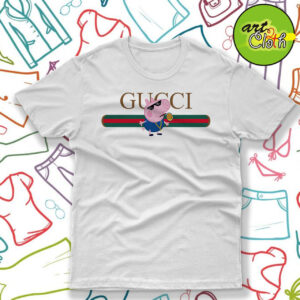 Thug Life Peppa Pig Parody T Shirt