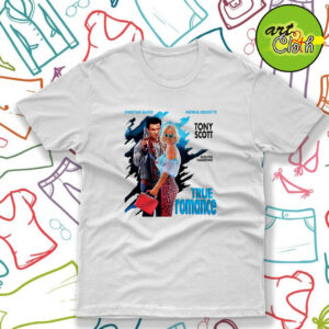 True Romance 90s Action Movie T Shirt