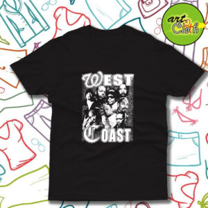 Tupac Dre Snoop West Coast T Shirt
