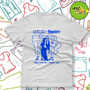 Vampire Weekend at Bernies Tour T Shirt