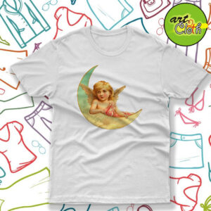 Victorian Angels Paint Art T Shirt