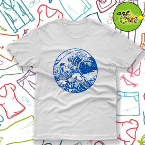 Vintage Great Wave Off Kanagawa T Shirt