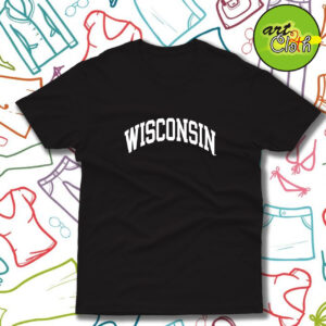 Vintage Wisconsin University College T Shirt