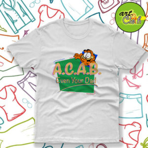 Vintage inspired ACAB Garfield T Shirt