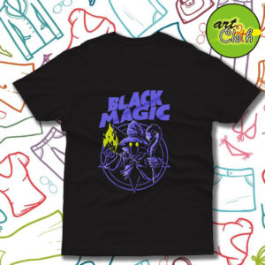 Warriors of Light Black Magic Final Fantasy T Shirt
