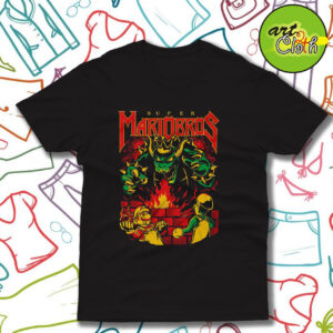 Warriors of the Kingdom Super Mario Havy Metal T Shirt