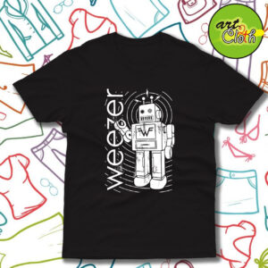 Weezer Robot T Shirt