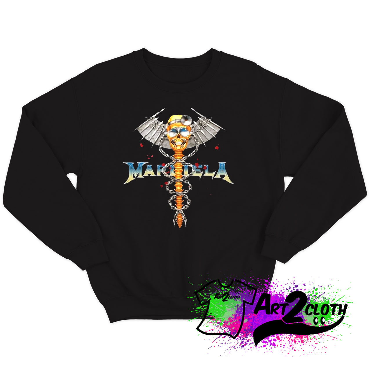 BLEACH GOODS DR METAL BLACK MARGIELA Sweatshirt