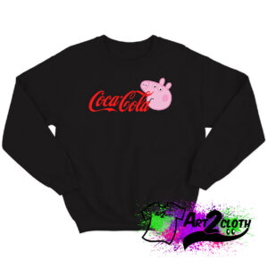 Coke Peppa Pig Parody Sweatshirt
