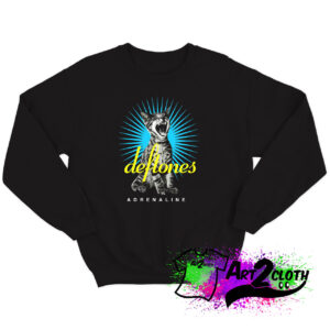 Deftones Adrenaline Sreaming Cat Sweatshirt